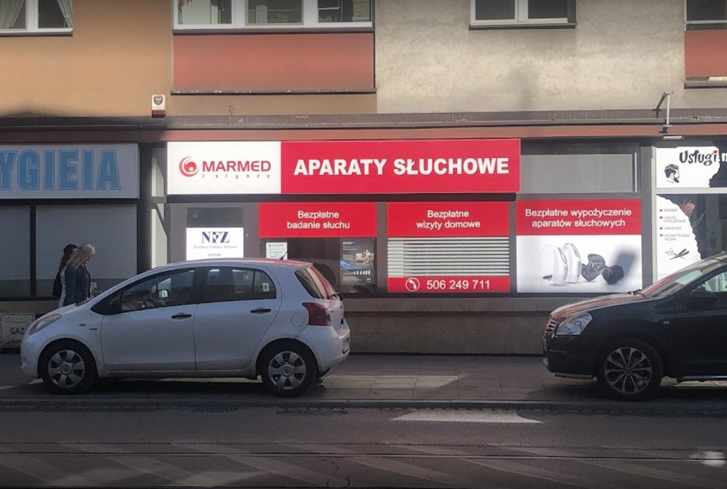 Marmed - Aparaty Słuchowe - Badanie Słuchu - Gabinet - Kraków Kalwaryjska